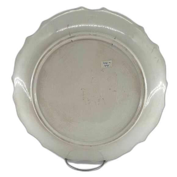 Intrada Italy Majolica Four Seasons Wall Decor Handcrafted Ceramic12" Plates - Picture 3 of 9